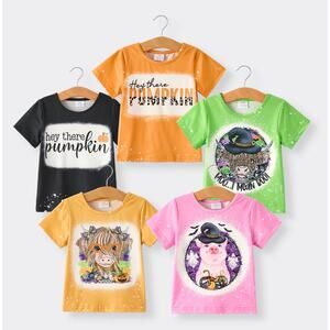 Fall Thanksgiving Cow Shirt 12/18 Months Yellow